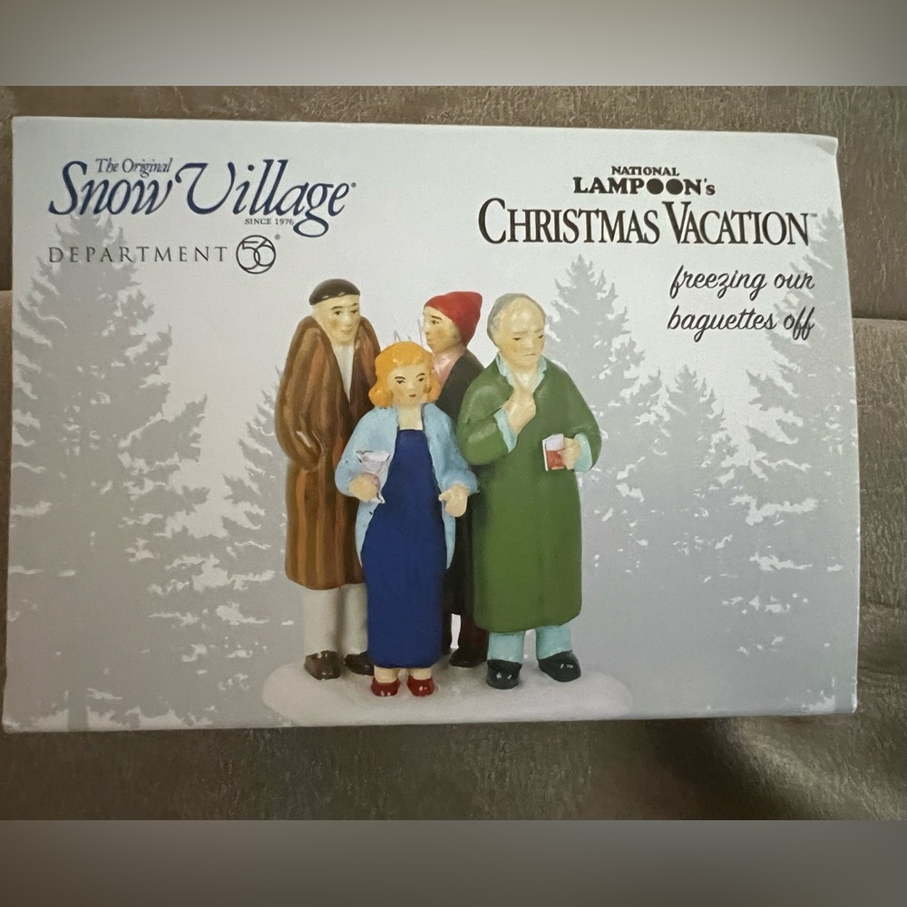 DEPT 56 National Lampoon’s Freezing Our Baguettes Off